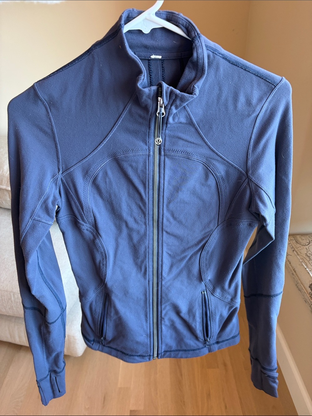 lululemon athletica Navy Full-Zip Utility Jacket